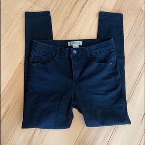 Democracy “Ab solution” black skinny jeans size 6